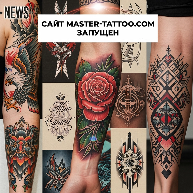 Сайт Master-Tattoo.com запущен